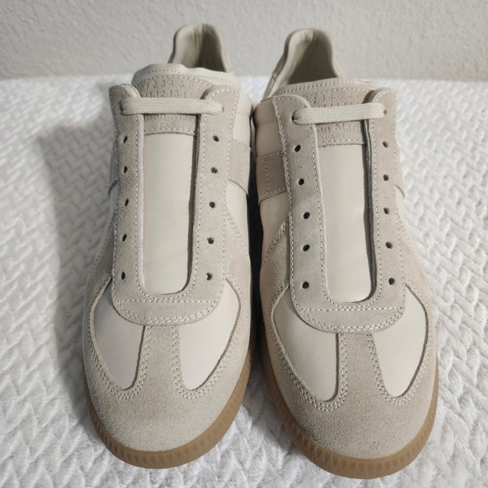 Maison Margiela NWOB Women’s Replica Low ‘Beige Gum’ size EU 40 - Picture 9 of 10